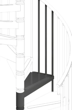 Lisäaskelma Rintal Gamia Metal -portaisiin, eri vaihtoehtoja