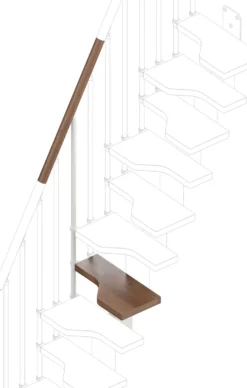 Lisäaskelma Rintal Mini -portaisiin, leveys 61cm