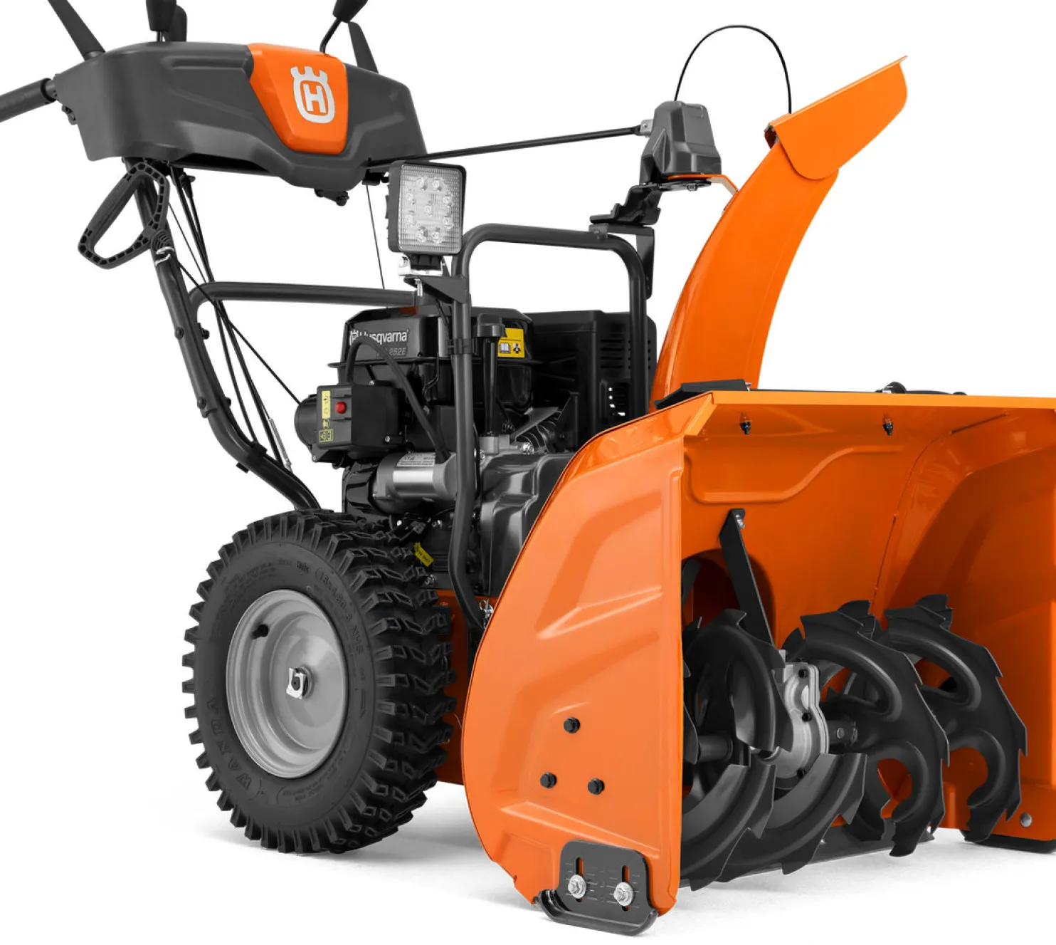 Lumilinko Husqvarna ST 269 sähköstartilla + lämpökahvat