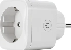 Älypistorasia Celotron Nivian Smart, sisäkäyttöön, TUYA Smartlife Wifi/Wlan, valkoinen