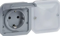 Älypistorasiamekanismi Legrand Plexo with Netatmo 16 A IP55, harmaa