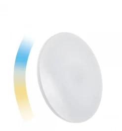 Älyplafondi Spectrum Nymphea Ø390x70mm 24W CCT+DIM WI-FI/BT IP20 3000-6000K kattoon