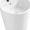 Malja-allas Bathco Florencia B, Ø420mm, valkoinen