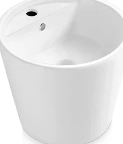 Malja-allas Bathco Florencia B, Ø420mm, valkoinen