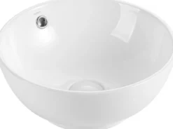 Malja-allas Bathco Ica Ø380mm kiiltävä valkoinen
