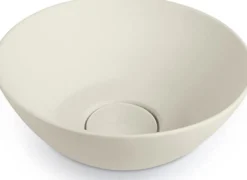 Malja-allas Bathco New Cuenca, Ø430mm, matta luonnonvalkoinen
