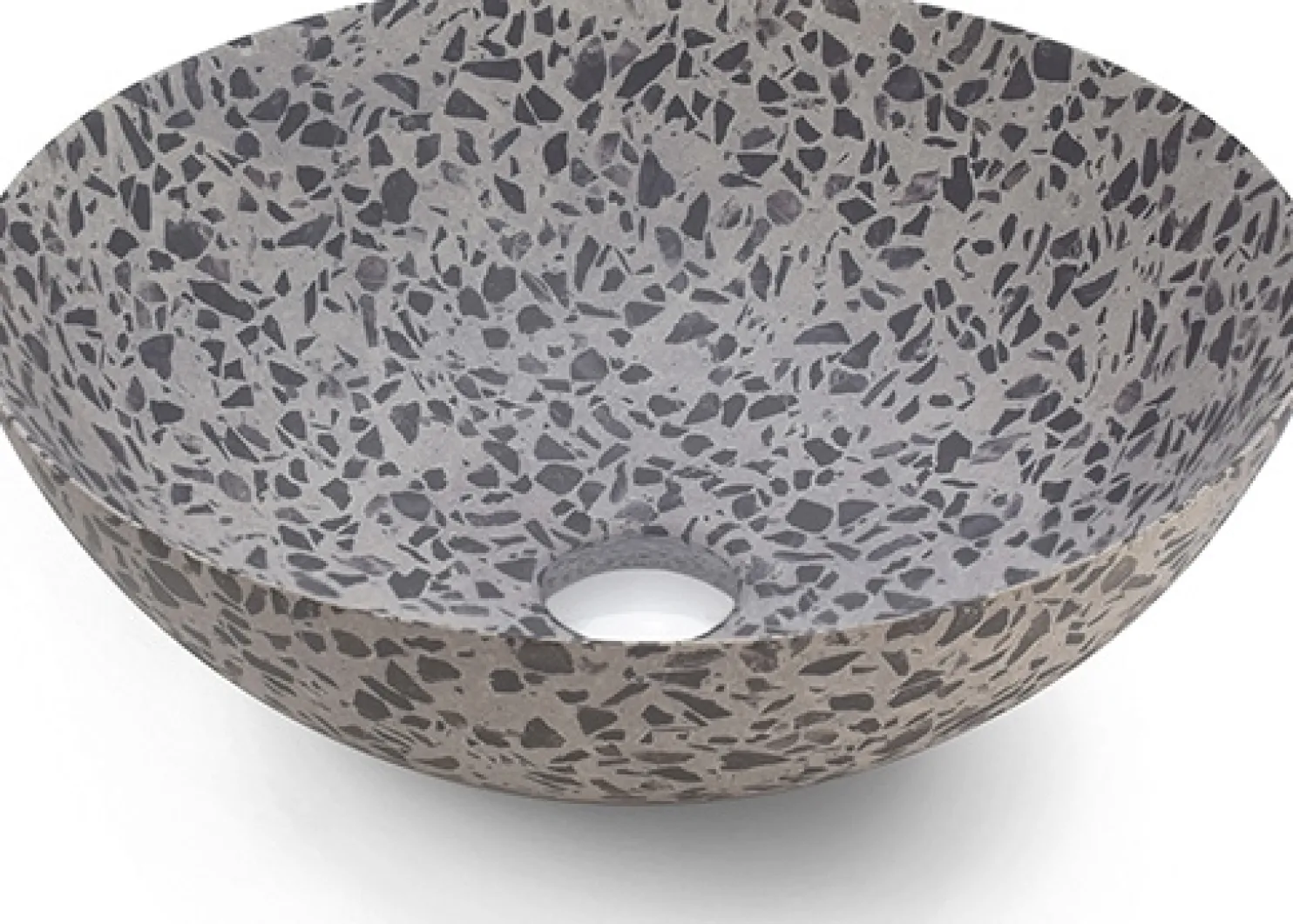 Malja-allas Bathco New Lys Terrazzo, Ø400mm, eri värejä