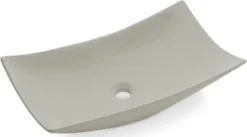 Malja-allas Bathco New Magdalena B, 575x325mm, matta luonnonvalkoinen