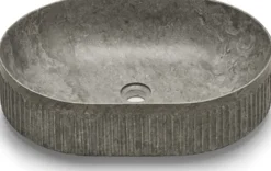 Malja-allas Bathco Striae Oval, 580x380mm, eri värejä