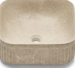 Malja-allas Bathco Striae, 390x390mm, eri värejä
