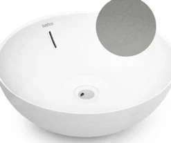 Malja-allas Bathco Villareal Craquele, Ø420mm, harmaa