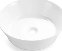 Malja-allas Bathco Volta, Ø350mm, valkoinen