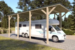 Matkailuautokatos Holzbrüder Ralf 32m2