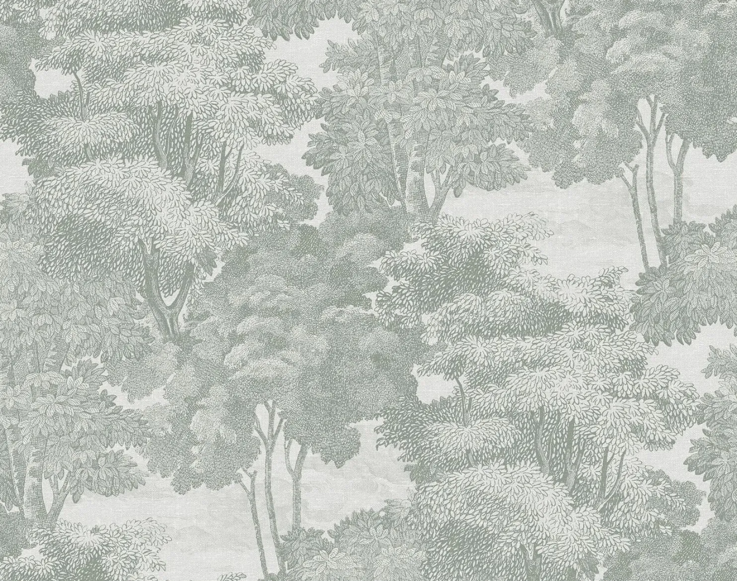 Metsätapetti Rebel Walls Saint Sebastian Pistachio, 0.50x10m, non-woven, metsä, vihreä