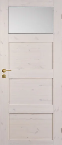 Mäntypeiliovi lasilla Swedoor Unique Rustic 341 mittatilausovi