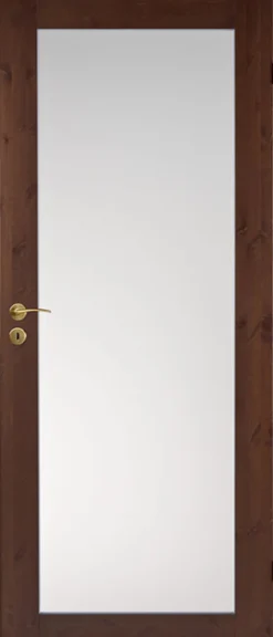 Mäntypeiliovi lasilla Swedoor Unique Rustic 332 mittatilausovi