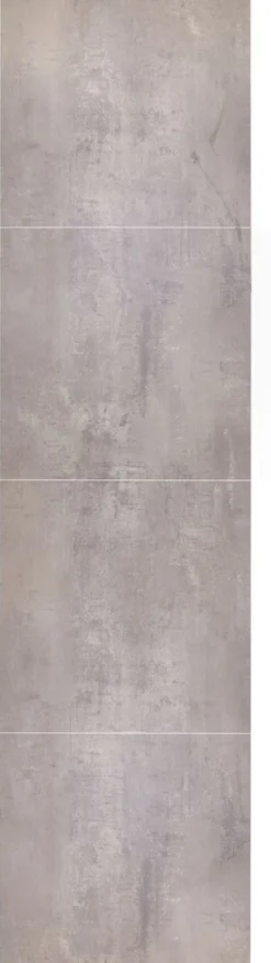Märkätilalevy Berry Alloc Wall&Water Cement Satin 600 x 600 mm:n kuviolla