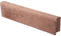 Nurmikon reunakivi Lakka 600x135x80 mm punainen