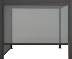 Pergolan sivuseinä Brafab Sombra, antrasiitti, eri kokoja