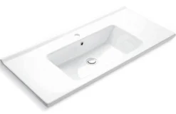 Pesuallas Bathco Riga, 850-1000mm, valkoinen