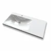 Pesuallas Grip Jojo 90 900x505mm valumarmori vasen valkoinen