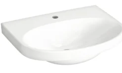 Pesuallas Gustavsberg Nautic, 60 cm, pulttikiinnitys, hananreikä keskellä, vakiopintakäsittely