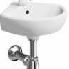 Pesuallas IDO 11193 kulmamalli 590x560 mm valkoinen