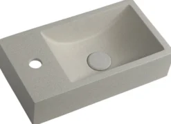Pesuallas Interia Crest L 400x220x100 mm vasen beige