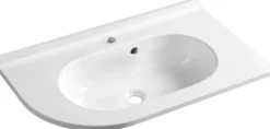 Pesuallas Interia Pulse 75x45 cm, oikea, valkoinen
