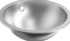 Pesuallas KWC Kuru Ø380 mm rst satiinipintainen
