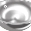 Pesuallas KWC RNDH360 Ø360 mm rst korkeakiiltoinen