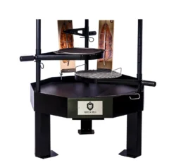 Pihagrilli Carelia Grill® 9K-100 matala ilman huuvaa musta