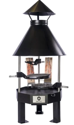 Pihagrilli Carelia Grill® 9K-80 Premium matala musta
