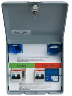 Pihakeskus / auton lämmitys- ja latausasema Harju Elekter 8MMO466S, 1x supersuko, 1x suko, 3.6kW(1x16A), hidaslataus