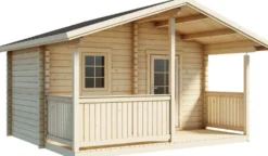 Pihasauna Luoman Lillevilla 17S Uivelo 10,1 + 6,6 m²