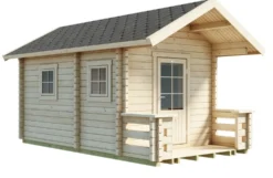 Pihasauna Luoman Lillevilla 7-5 Tiira 10,3 + 2,3 m²