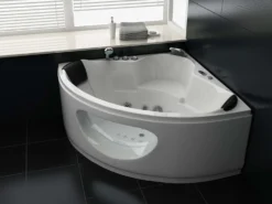 Poreamme Harma Blue Wave 1380 x 1380 x 610 mm valkoinen
