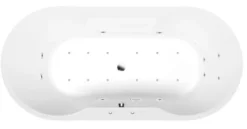 Poreamme Interia Active Hydro-Air, 1800x850x490mm, 305l, valkoinen