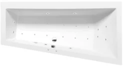 Poreamme Interia Andra Active Hydro-Air, 1800x900x450mm, oikea, 277l, valkoinen