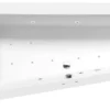 Poreamme Interia Andra Active Hydro-Air, 1800x900x450mm, vasen, 277l, valkoinen