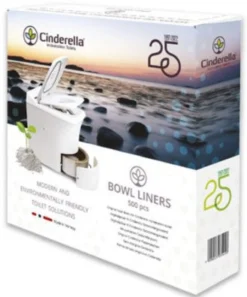 Pussit Cinderella käymälään 500 kpl