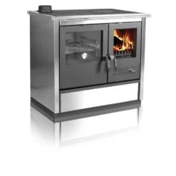 Puuliesi SVT North lasiovella 9kW, hormilähtö vasemmalla
