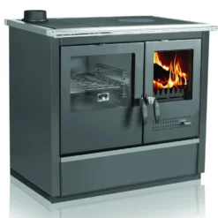 Puuliesi SVT North lasiovella 9kW, hormilähtö vasemmalla