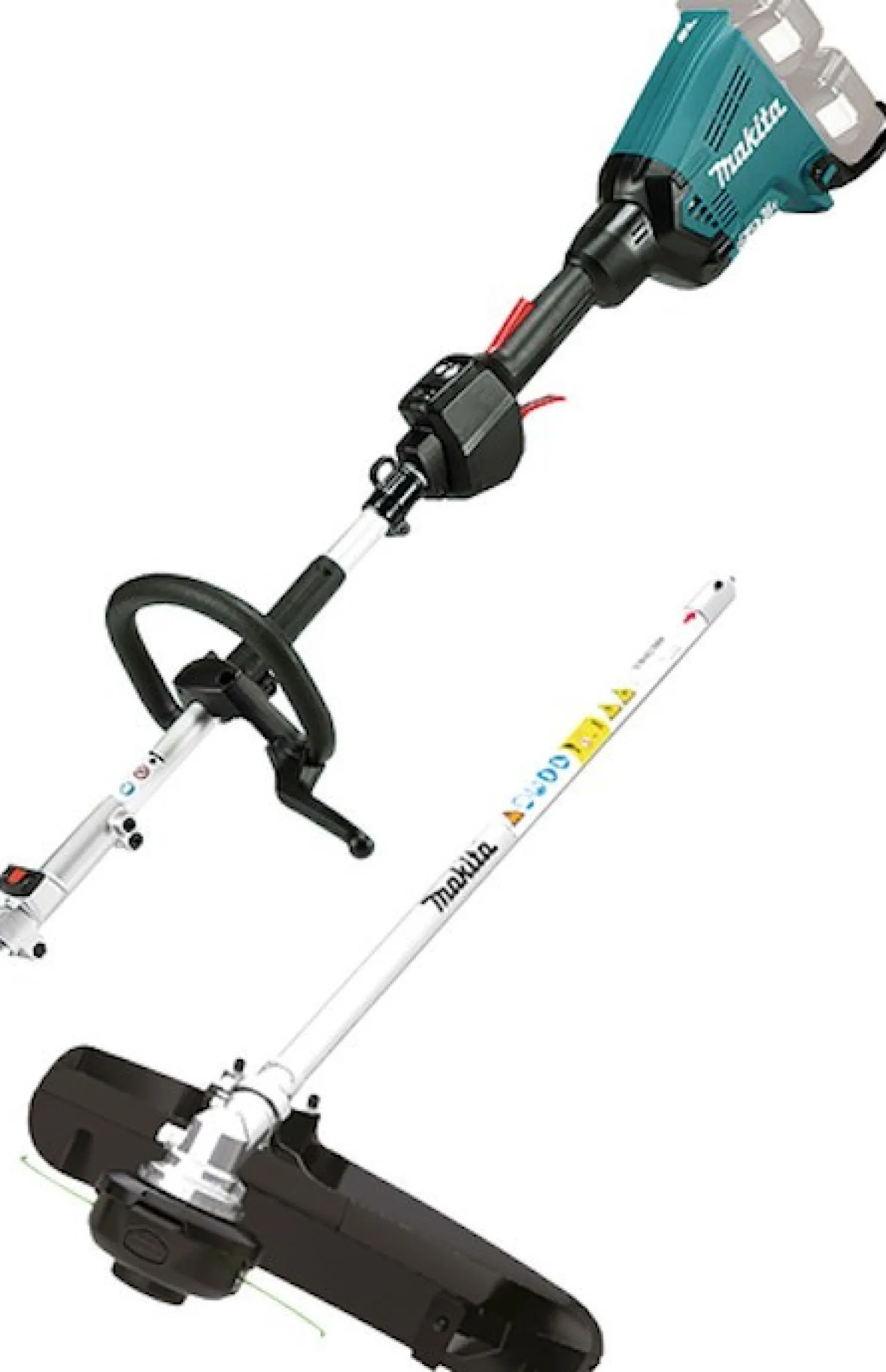 Puutarhan monitoimikone Makita LXT DUX60ZM4 runko + trimmeriosa 2x18V ilman akkuja