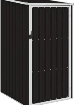Puutarhavaja ruskea 87x98x159 cm galvanoitu teräs 0.83m2