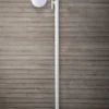 Pylväsvalaisin Noor Globo 2350x525x250 mm valkoinen