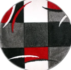 Pyöreä matto Benina London Patch, eri kokoja ja värejä