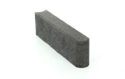 Reunakivi Rudus 560/280x80x130 mm sileä musta