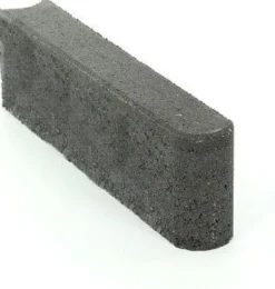 Reunakivi Rudus 500x80x140 mm sileä musta
