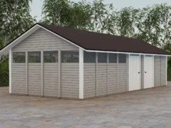 Roskakatos Timburg RK43V, 10040x4236mm, 42.5m², puuvalmis